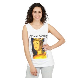 Unisex Garment-Dyed Tank Top  #QuietShine Edition