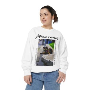 Unisex Garment-Dyed Sweatshirt #TrueStreetCats