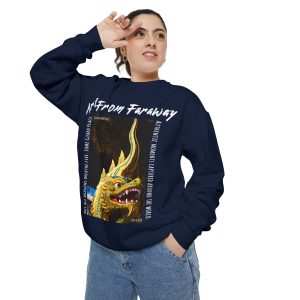 Unisex Garment-Dyed Sweatshirt #GuardianOfPeace