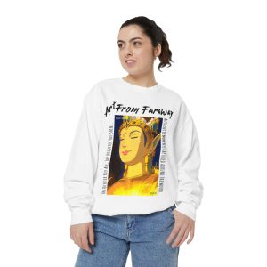 Unisex Garment-Dyed Sweatshirt  #QuietShine Edition