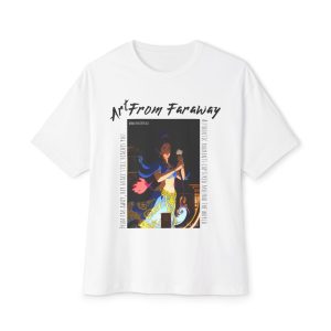 Unisex Oversized Boxy Tee #WhispersOfPeace Edition