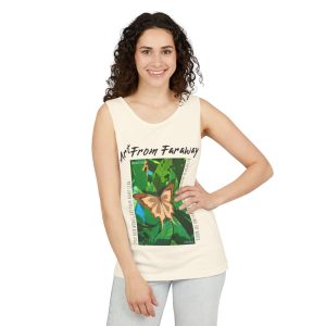 Unisex Garment-Dyed Tank Top #WingsOfTheHeart