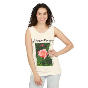 Unisex Garment-Dyed Tank Top #RosaStateOfMind