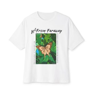 Unisex Oversized Boxy Tee #WingsOfTheHeart