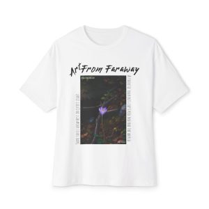 Unisex Oversized Boxy Tee #SolitudeInBloom