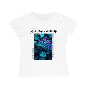Organic Women’s T-Shirt  #MyChameleonMoodToday is Violet